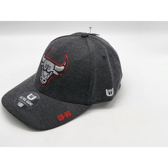 Chicago‎ Bulls NBA Ultra Game Tonal Charcoal Camo OSFM - Picture 2 of 8